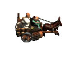 A caravan heads for the frontier